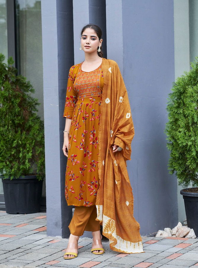 Kushals Morni Vol 2 Printed Kurti With Bottom Dupatta Wholesale Online